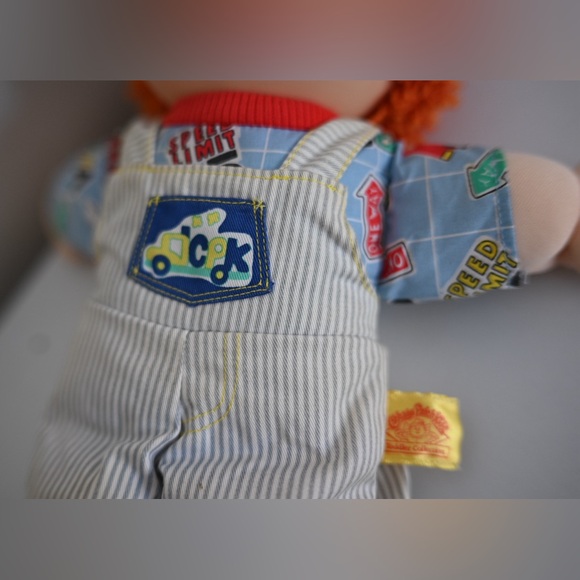 Vintage Cabbage Patch Kid 1990 First Edition Ruff’ N’ Tuff Red Head Hasbro CPK - Picture 5 of 16